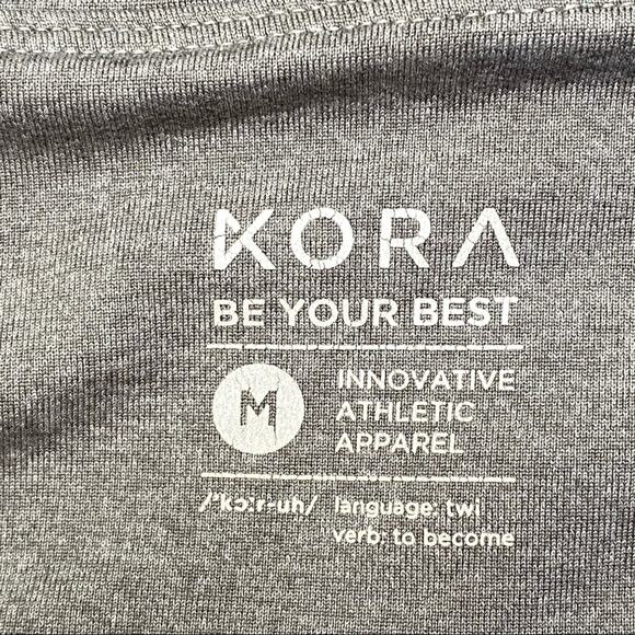 Kora Acta Leggings Heathered Gray Contour Shaping M - Picture 13 of 13